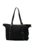 Tessuto Nylon Tote, &pound;495, Handbags, Black, Nylon, Back view